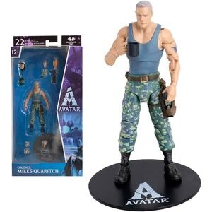 McFarlane Toys Avatar Colonel Miles Quaritch 4" Action Figure NIB